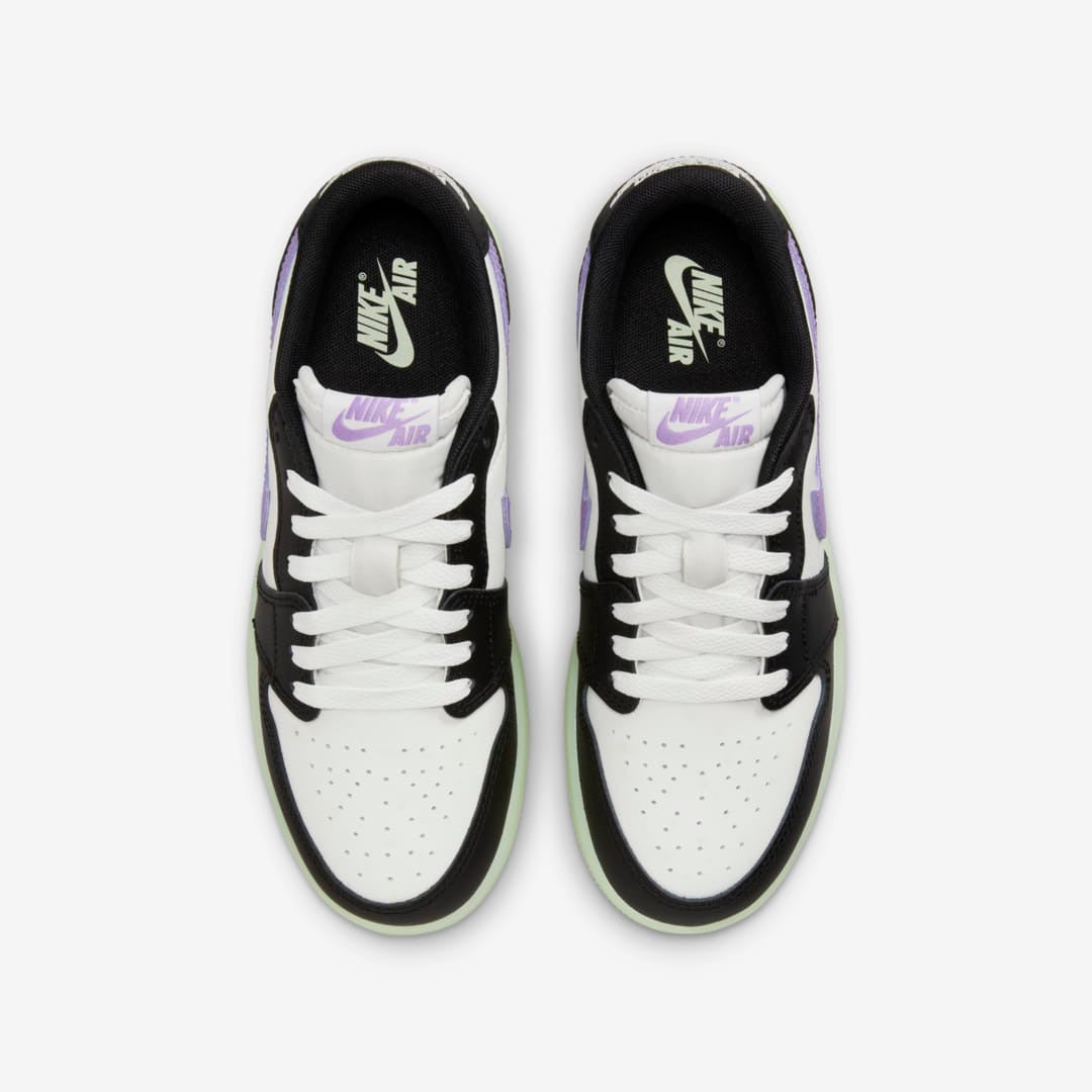 Men's Air Jordan 1 Low 'Black Raspberry' Shoes