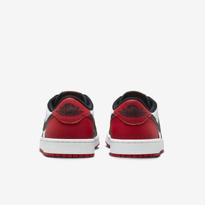 Men's Air Jordan 1 Low 'Black Toe' Shoes