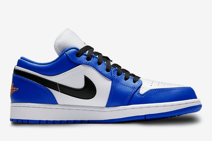 Men's Air Jordan 1 Low 'Blue Orange' Shoes