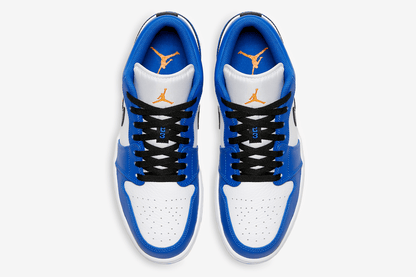 Men's Air Jordan 1 Low 'Blue Orange' Shoes