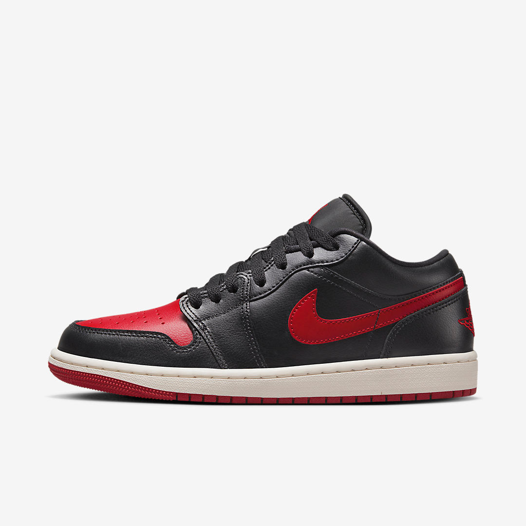 Men's Air Jordan 1 Low 'Bred Sail' Shoes