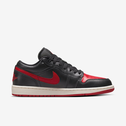 Men's Air Jordan 1 Low 'Bred Sail' Shoes