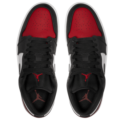 Men's Air Jordan 1 Low 'Bred Toe' Shoes
