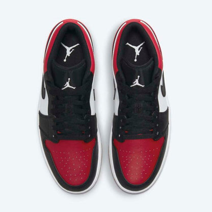 Men's Air Jordan 1 Low 'Bred Toe' Shoes