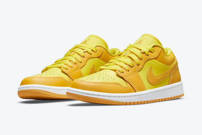 Men's Air Jordan 1 Low 'Bright Yellow' Shoes