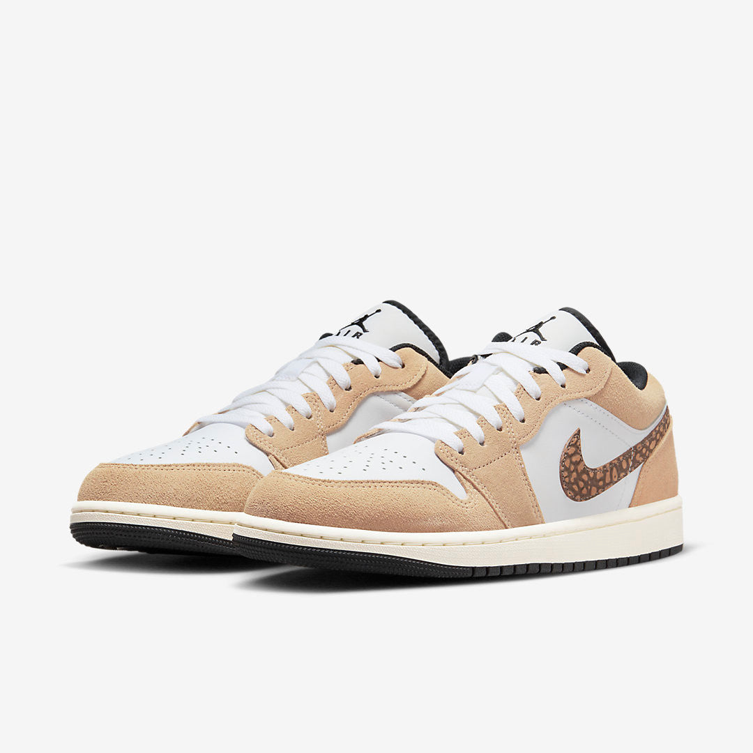 Men's Air Jordan 1 Low 'Brown Elephant' Shoes