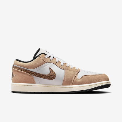 Men's Air Jordan 1 Low 'Brown Elephant' Shoes