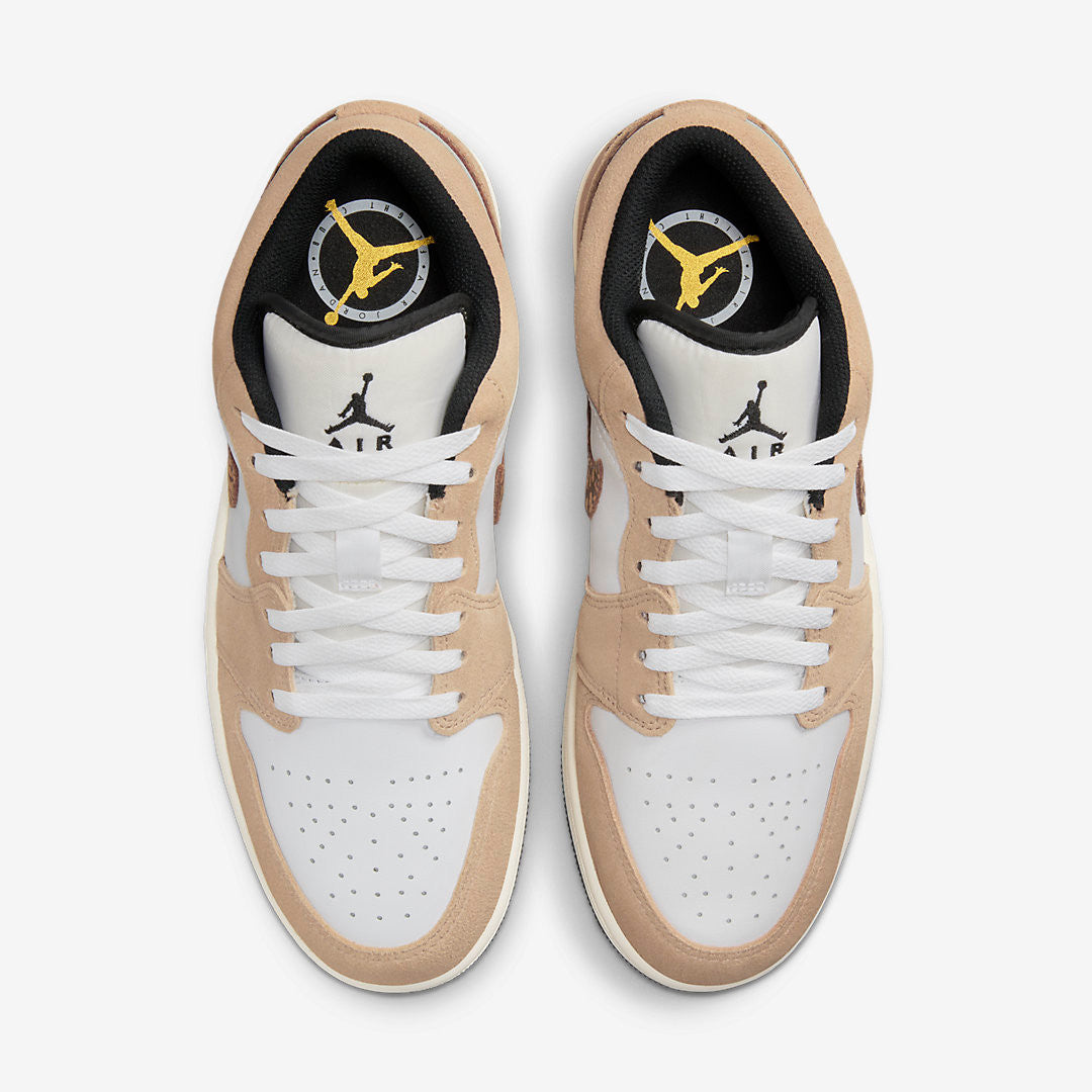 Men's Air Jordan 1 Low 'Brown Elephant' Shoes