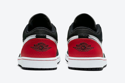 Men's Air Jordan 1 Low 'Brushstroke Swoosh' Shoes