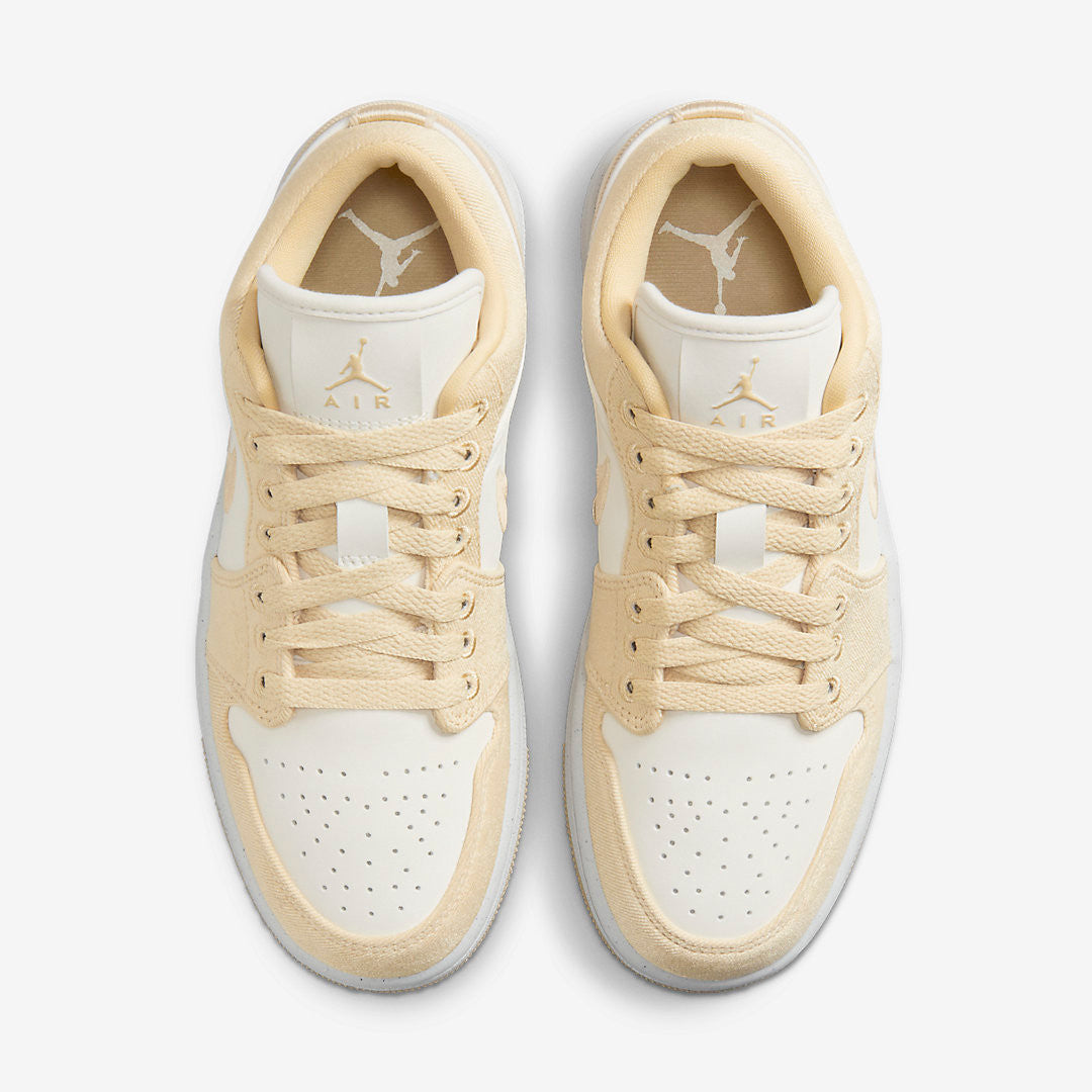 Men's Air Jordan 1 Low 'Canvas' Shoes