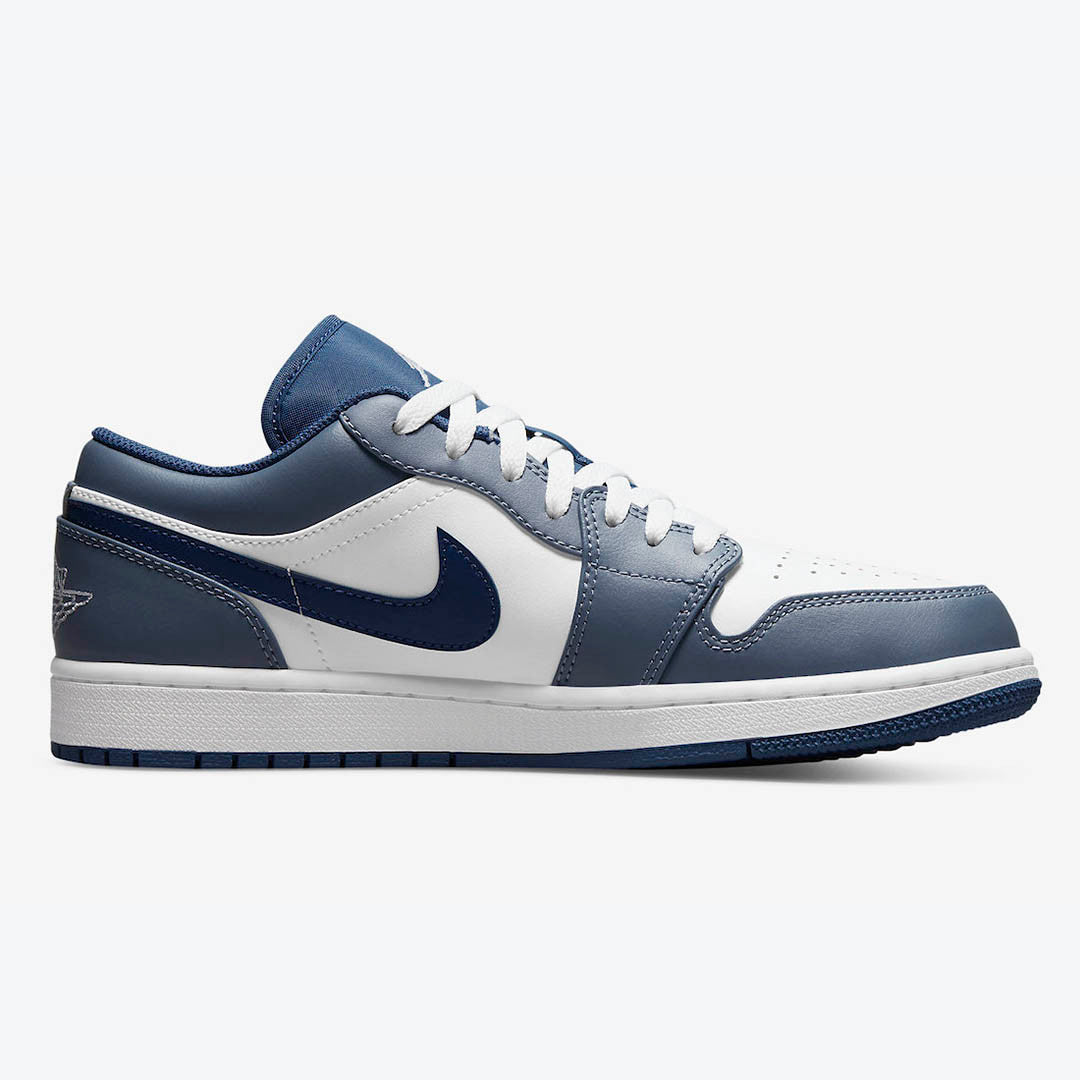 Men's Air Jordan 1 Low 'Cool Blue' Shoes