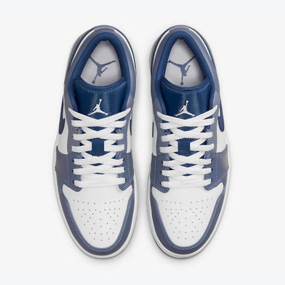 Men's Air Jordan 1 Low 'Cool Blue' Shoes