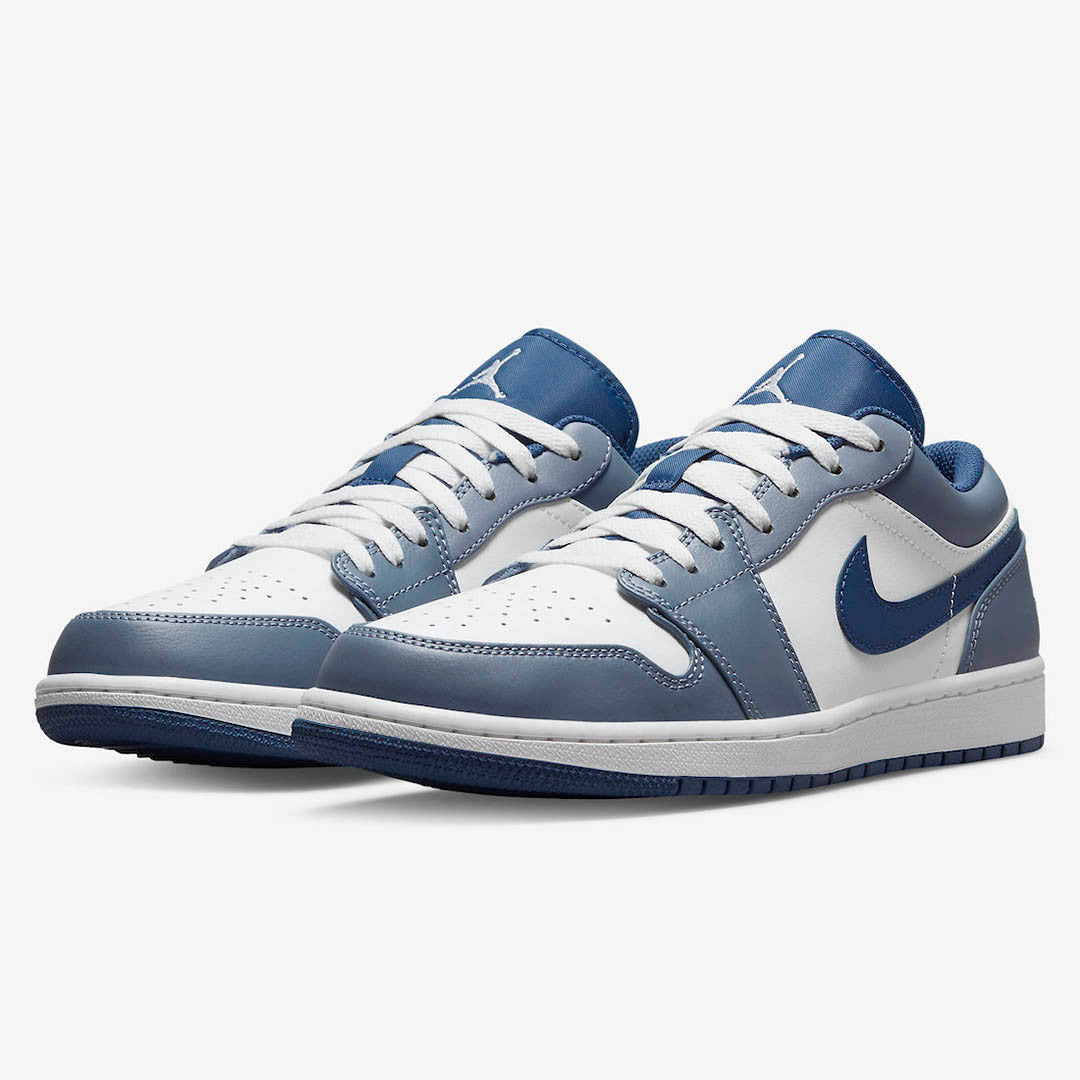 Men's Air Jordan 1 Low 'Cool Blue' Shoes
