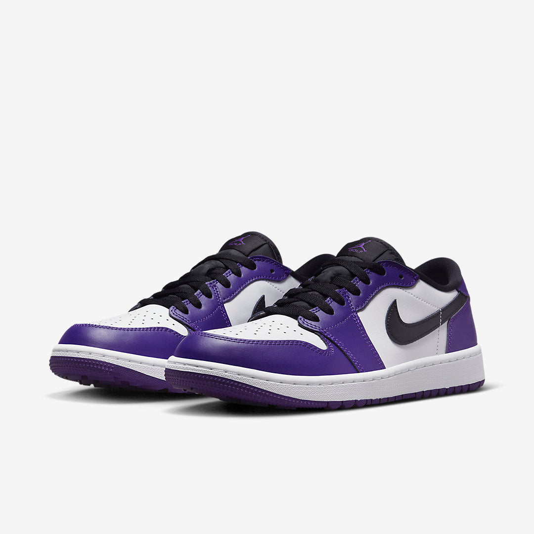 Men's Air Jordan 1 Low 'Court Purple' Shoes