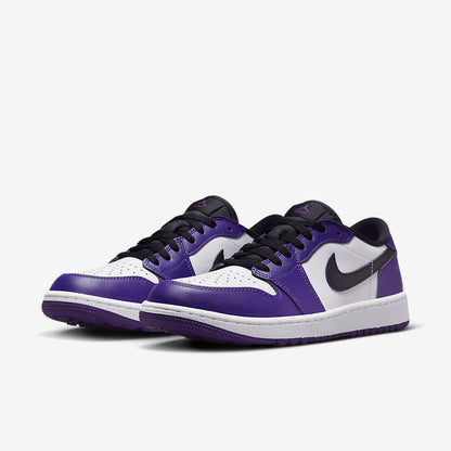 Men's Air Jordan 1 Low 'Court Purple' Shoes