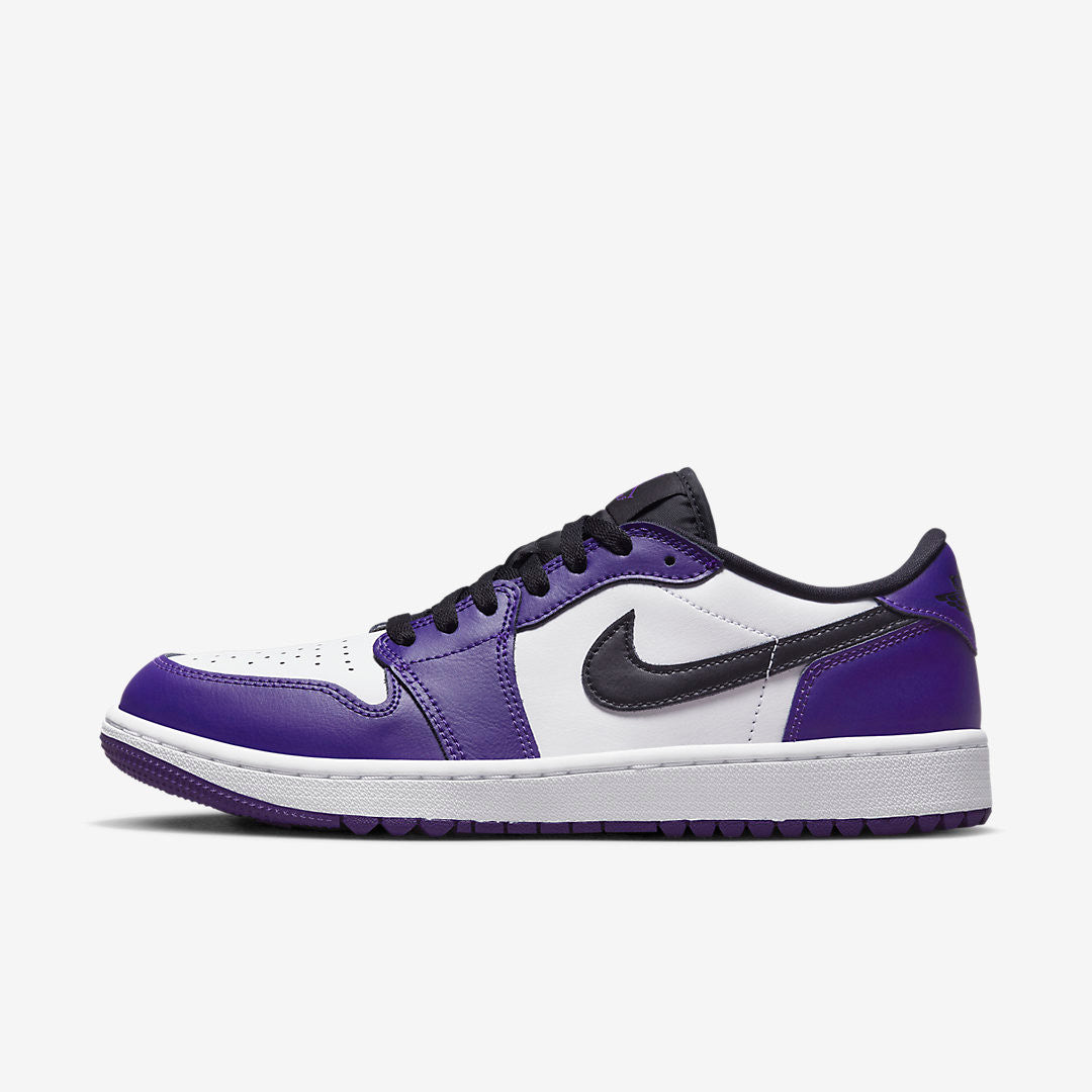 Men's Air Jordan 1 Low 'Court Purple' Shoes