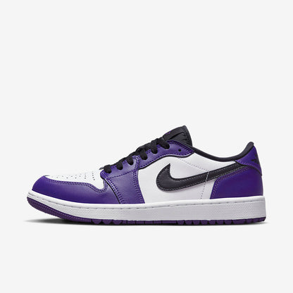 Men's Air Jordan 1 Low 'Court Purple' Shoes