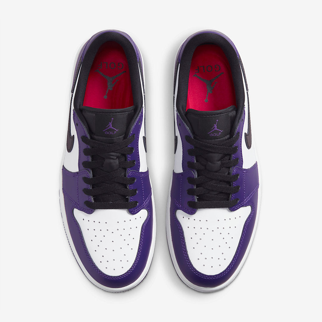 Men's Air Jordan 1 Low 'Court Purple' Shoes