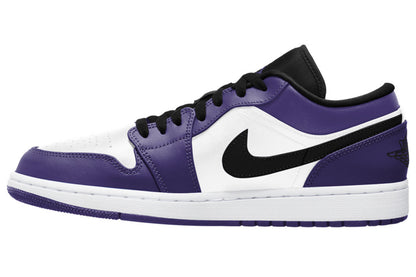 Men's Air Jordan 1 Low 'Court Purple' Shoes