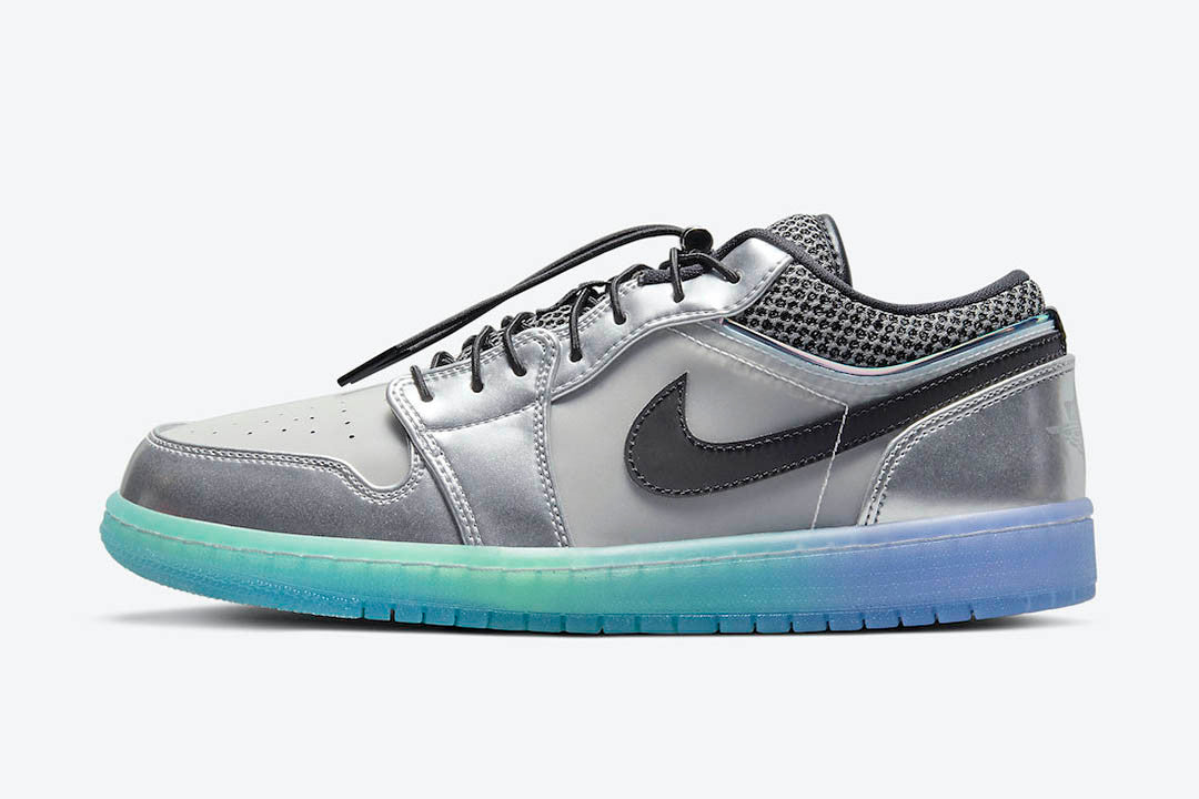Men's Air Jordan 1 Low 'Dark Grey' Shoes