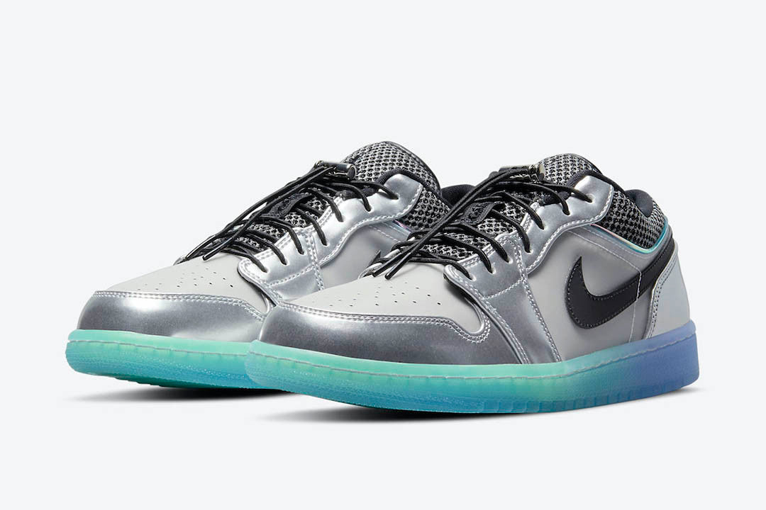 Men's Air Jordan 1 Low 'Dark Grey' Shoes