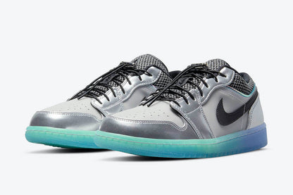 Men's Air Jordan 1 Low 'Dark Grey' Shoes