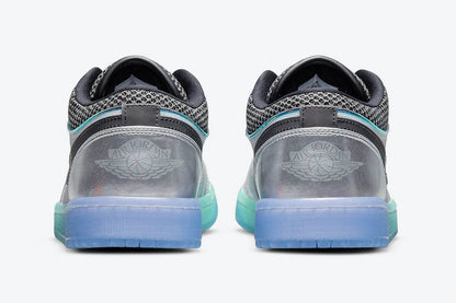 Men's Air Jordan 1 Low 'Dark Grey' Shoes