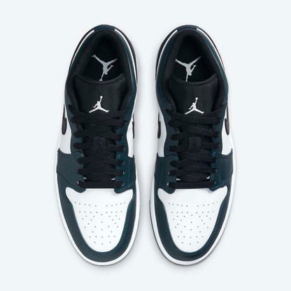 Men's Air Jordan 1 Low 'Dark Teal' Shoes