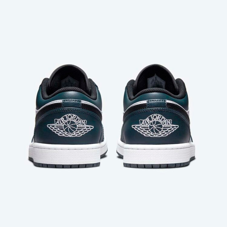 Men's Air Jordan 1 Low 'Dark Teal' Shoes