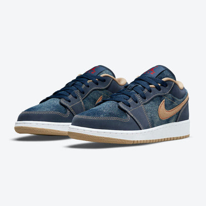 Men's Air Jordan 1 Low 'Denim' Shoes