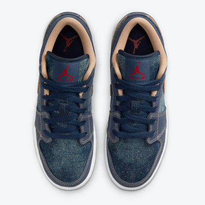 Men's Air Jordan 1 Low 'Denim' Shoes