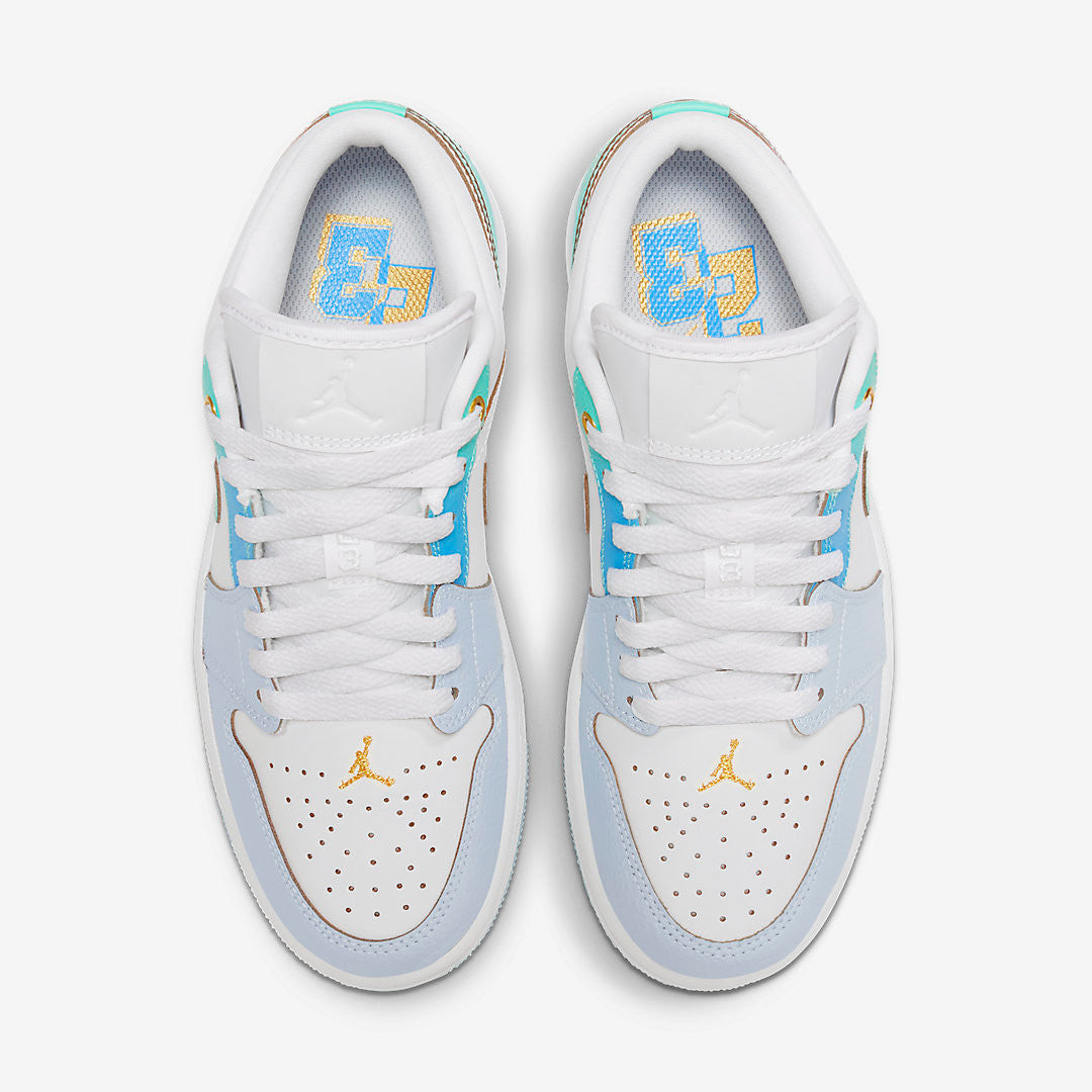 Men's Air Jordan 1 Low 'Emerald Rise' Shoes