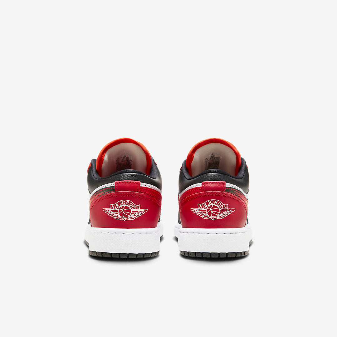Men's Air Jordan 1 Low 'Flaming Swoosh' Shoes