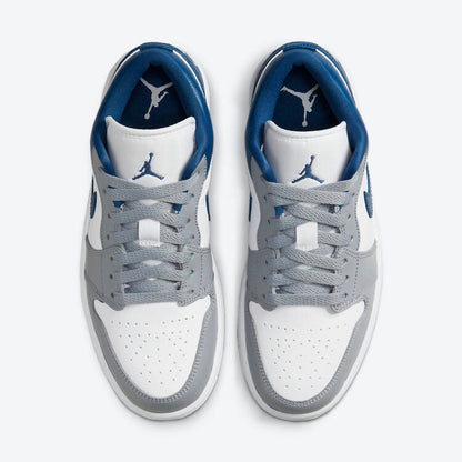Men's Air Jordan 1 Low 'French Blue' Shoes