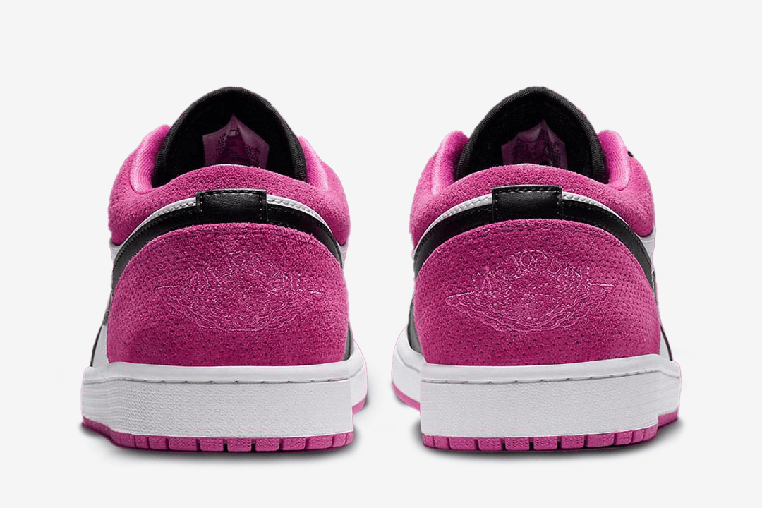 Men's Air Jordan 1 Low 'Fuchsia' Shoes
