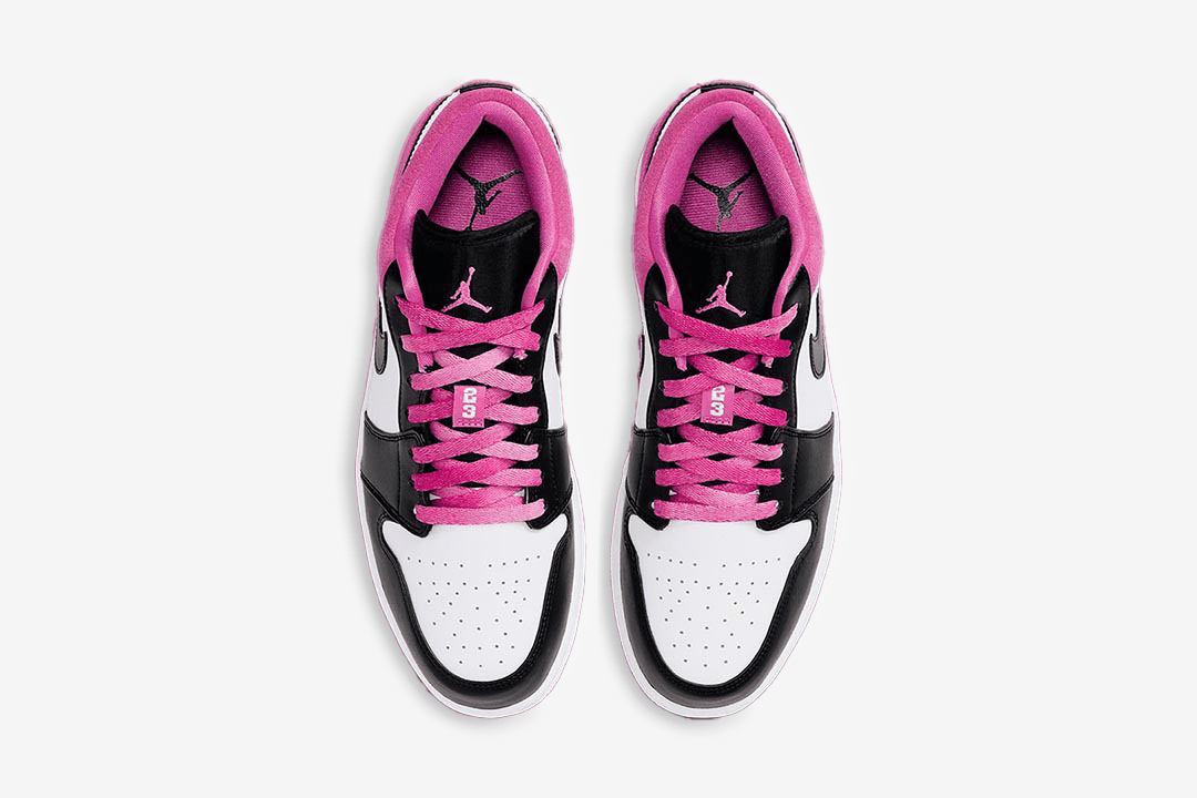 Men's Air Jordan 1 Low 'Fuchsia' Shoes