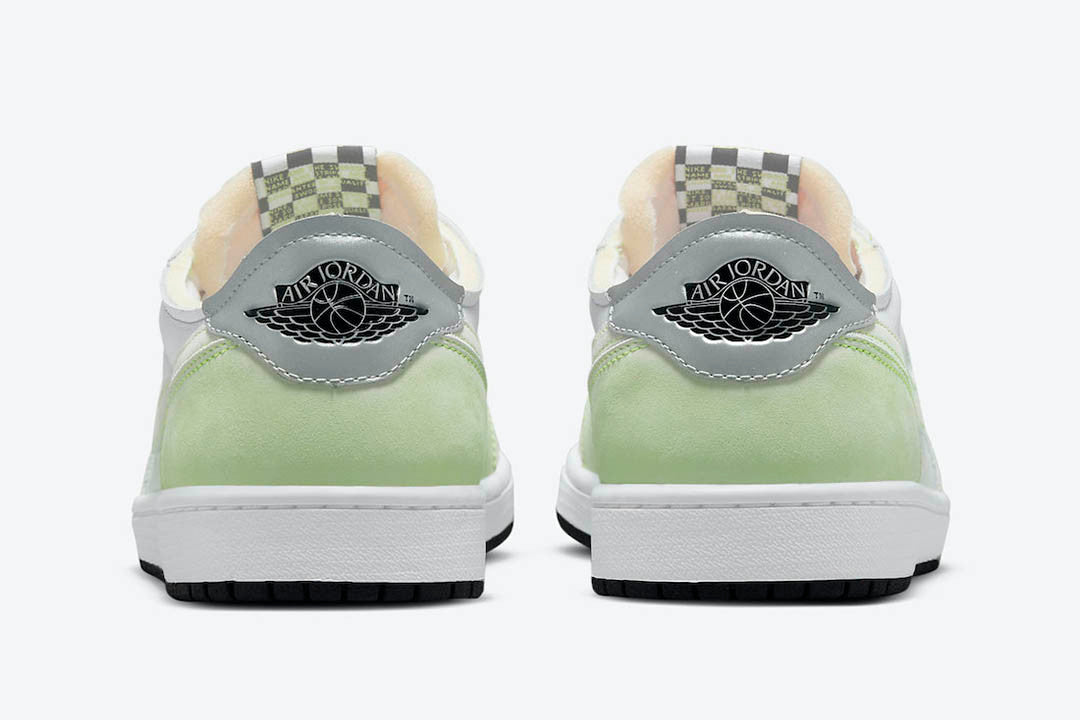 Men's Air Jordan 1 Low 'Ghost Green' Shoes