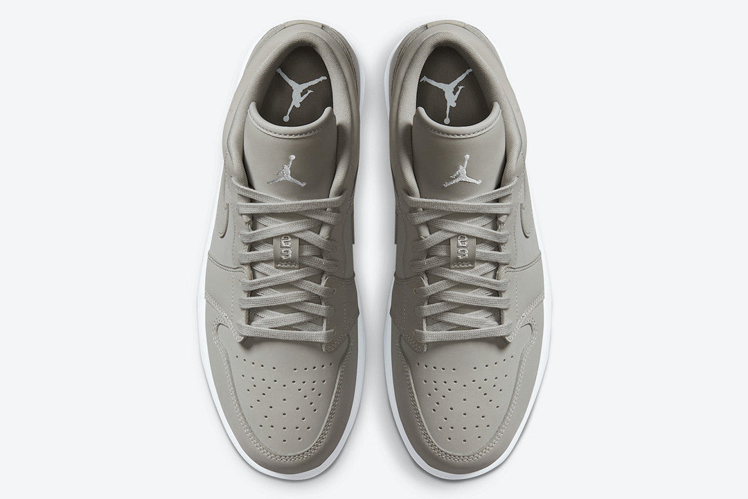 Men's Air Jordan 1 Low 'Grey Fog' Shoes