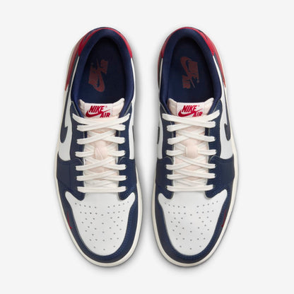 Men's Air Jordan 1 Low 'Howard University' Shoes