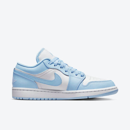 Men's Air Jordan 1 Low 'Ice Blue' Shoes