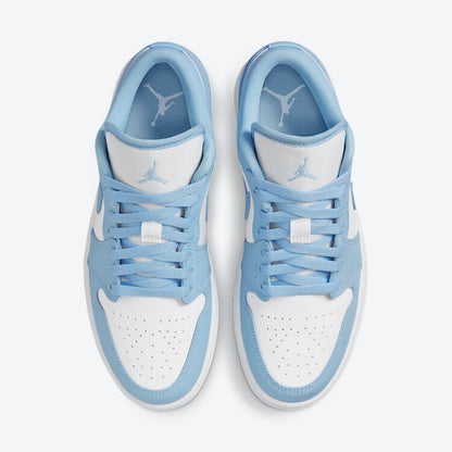 Men's Air Jordan 1 Low 'Ice Blue' Shoes
