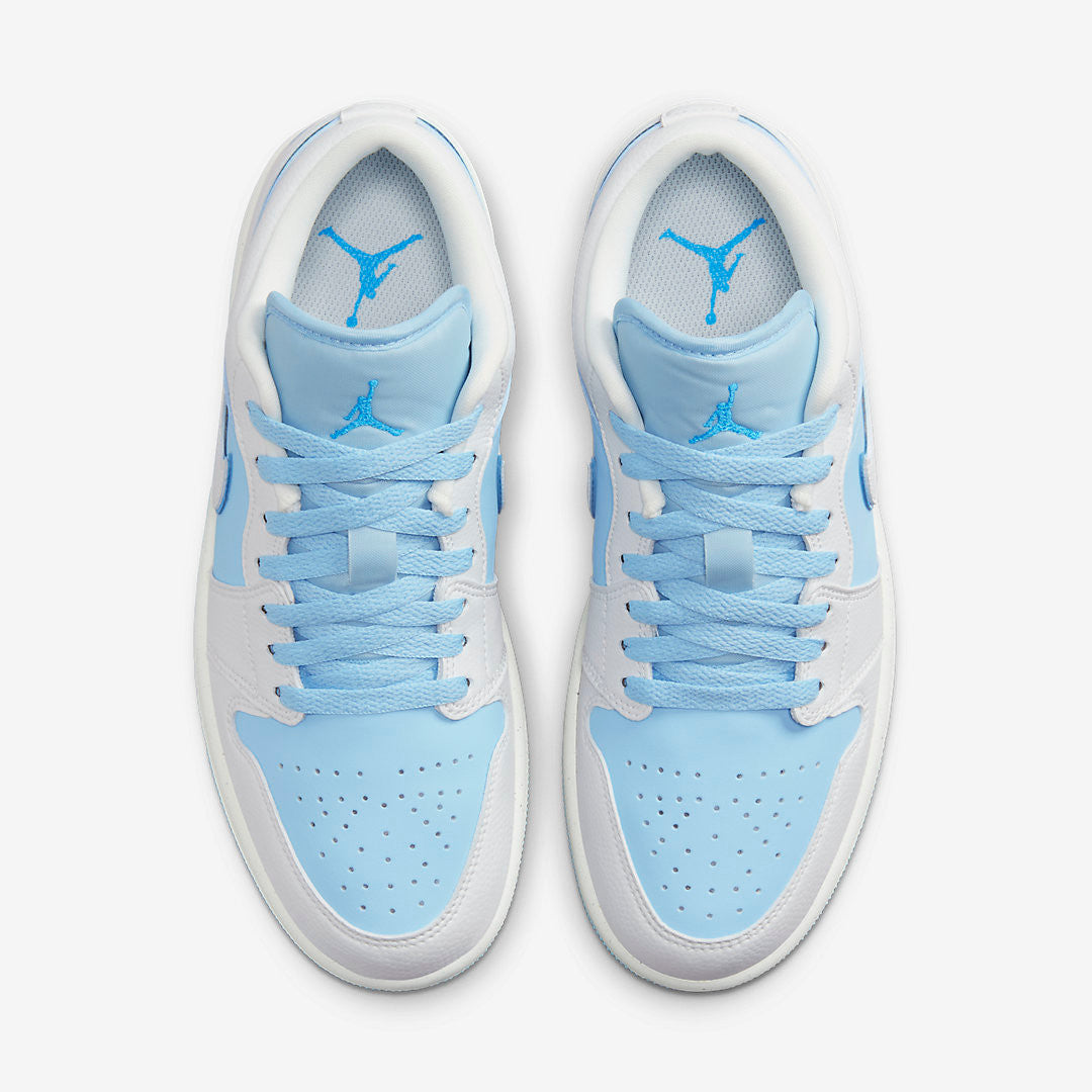 Men's Air Jordan 1 Low 'Ice Blue' Shoes