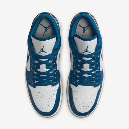 Men's Air Jordan 1 Low 'Industrial Blue' Shoes
