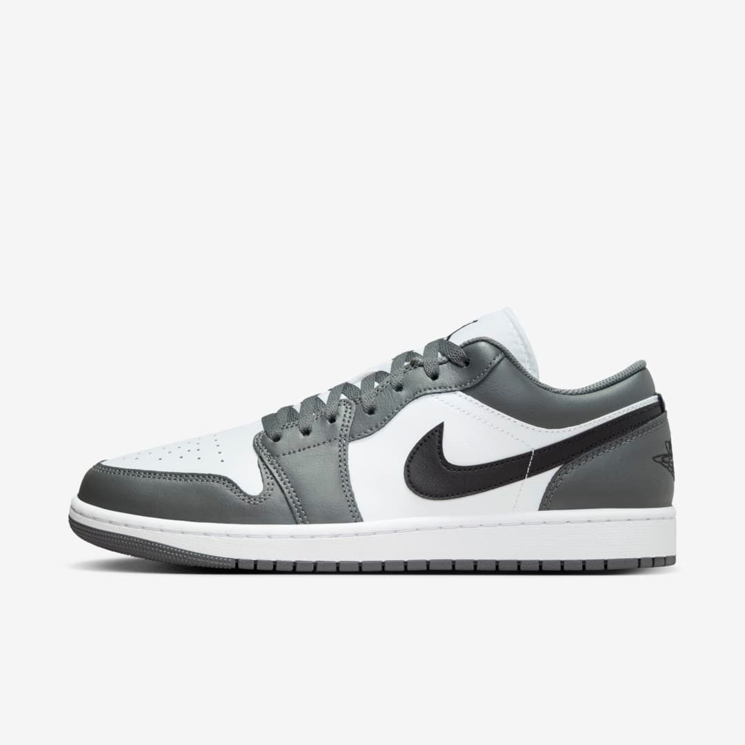 Men's Air Jordan 1 Low 'Iron Grey' Shoes
