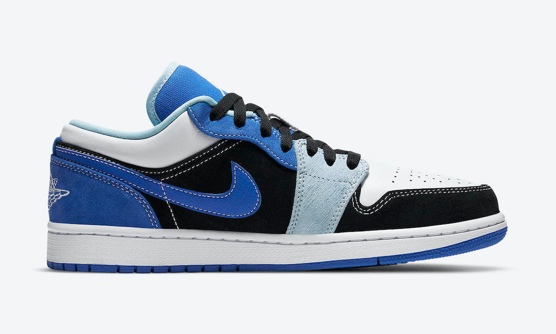 Men's Air Jordan 1 Low 'Light Blue' Shoes