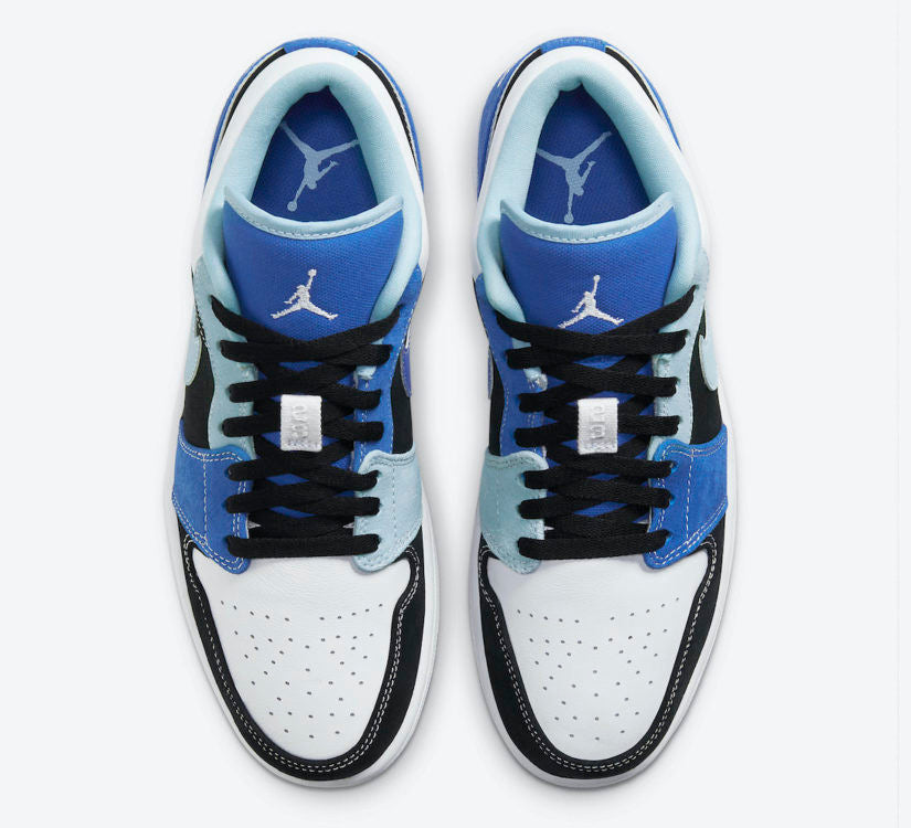 Men's Air Jordan 1 Low 'Light Blue' Shoes