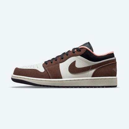Men's Air Jordan 1 Low 'Light Chocolate' Shoes