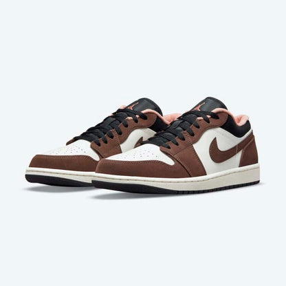 Men's Air Jordan 1 Low 'Light Chocolate' Shoes
