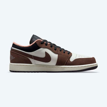 Men's Air Jordan 1 Low 'Light Chocolate' Shoes