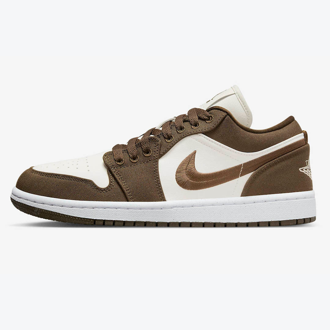 Men's Air Jordan 1 Low 'Light Olive' Shoes